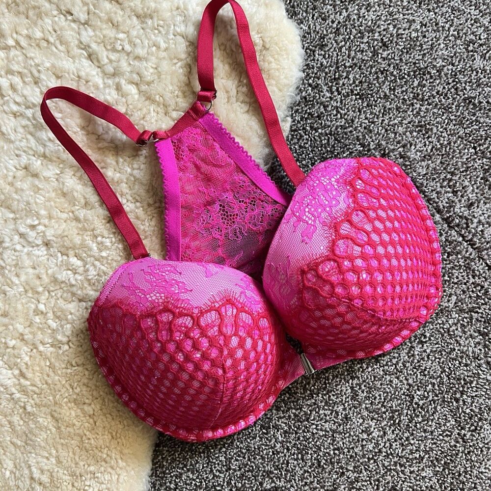 Victorias Secret Bra Very Sexy Push-Up Front Closure Lace